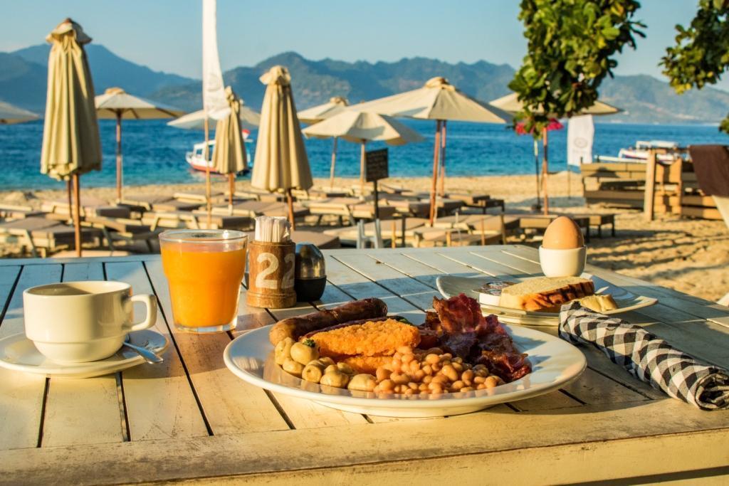 Scallywags Beach Club Gili Air Buitenkant foto